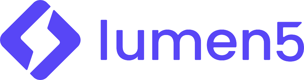 Official Lumen5 logo for automated AI video creation.